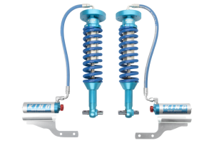 Ford F150 Coilover Suspension Kit - Front - King Shocks - 2.5 Dia Remote Reservoir w/Adjuster - `15-`27
